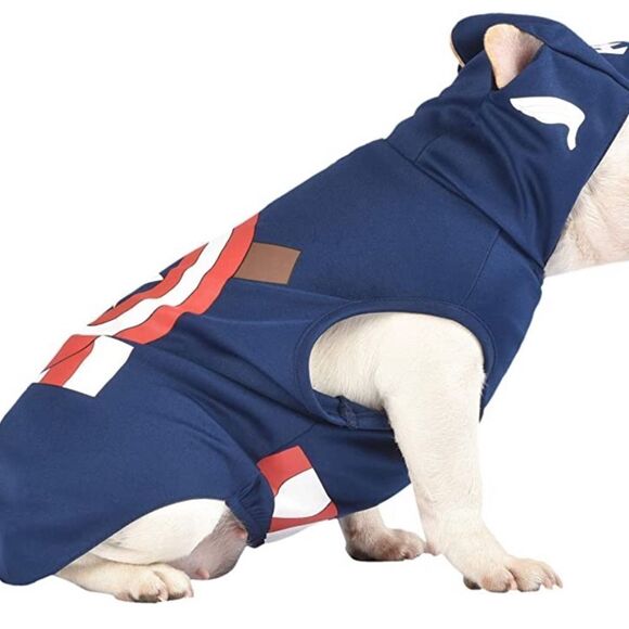 🐾Marvel Avengers Captain America dog pet Apparel New - Picture 3 of 8
